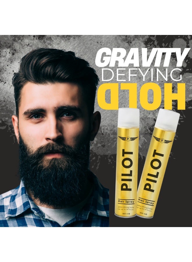 بايلوت بخاخ تثبيت الشعر بايلوت 600 مل – تثبيت طويل الأمد حتى 24 ساعة، لمسة صالون احترافية - Image 4